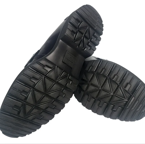 Cole Haan American Classics Box Leather Tassel Loafers Black 8.5 - Picture 4 of 4